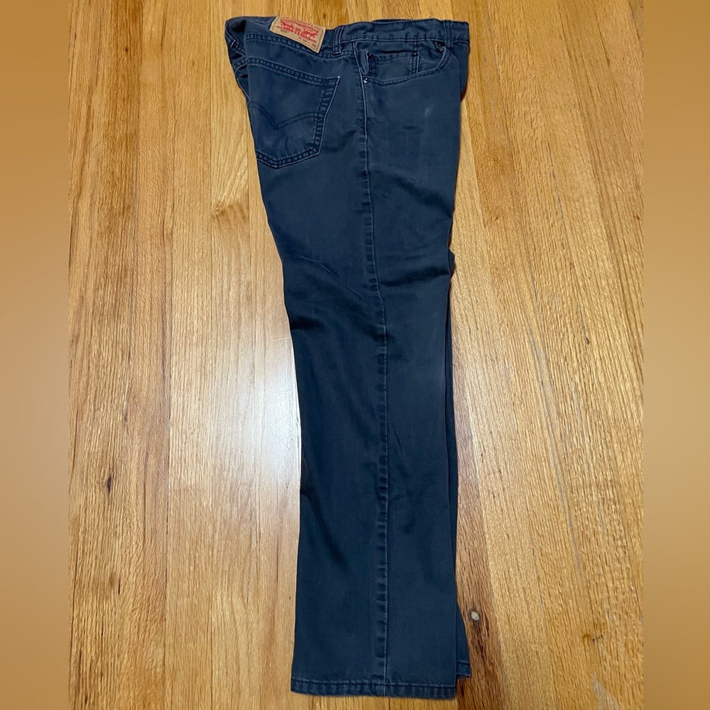 Levi's 505 Gray Pants, Men’s 32X30 - Picture 9 of 13